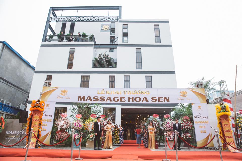 Hệ thống xông hơi – Massage Hoa Sen – Hải Phòng